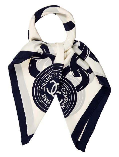 chanel square scarf price|authentic chanel scarf.